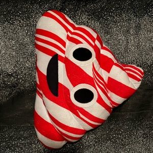 Peppermint Poop Emoji plushie